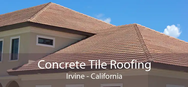 Concrete Tile Roofing Irvine - California