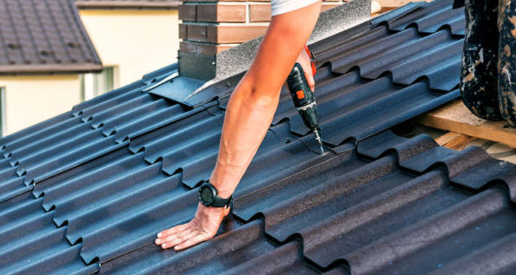fast metal roof repair
